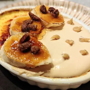 Banana creme brulee ... SOOOOO good