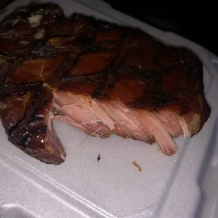 Bone Dry pork chop