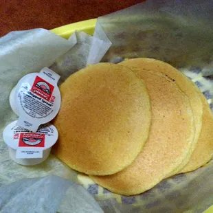Cornbread pancakes