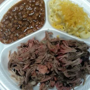 Pulled pork plate