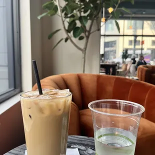 Iced kinfolx latte