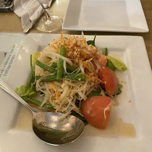 Papaya Salad Lunch