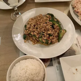 Chicken Krapow Dinner