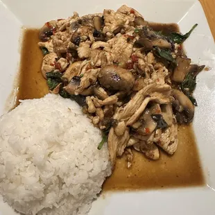 Holy Basil Stir Fry-Thai Hot