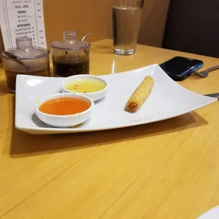 We ate all the cream cheese rolls..lol.