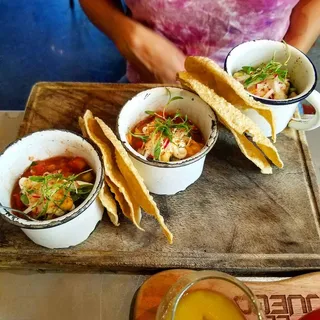 Ceviche trio