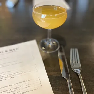 Apply Cider Mimosa