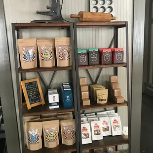 We are a grocery! Featuring many local delectables.