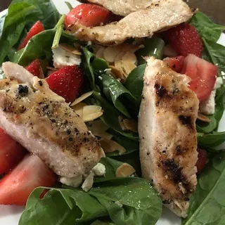 Strawberry Spinach Salad