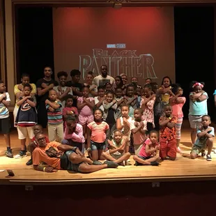 2018 Kings Arts Camp with Black Panther Actor plus stunt man