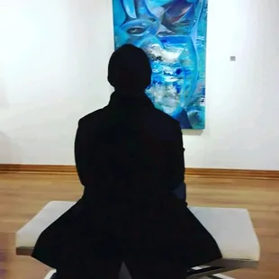 Contemporary African born Artist Christian Abessolo