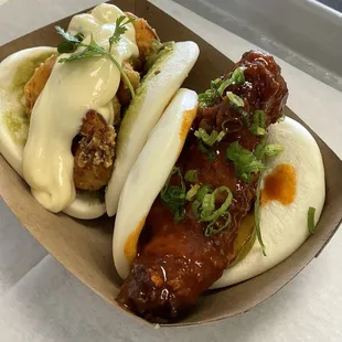 Coconut Shrimp Bao
