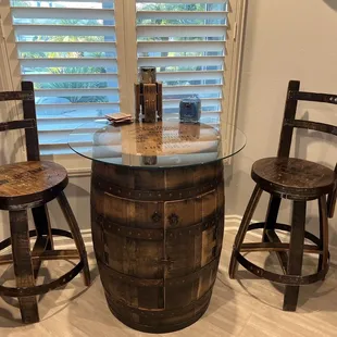 Bar barrel furniture