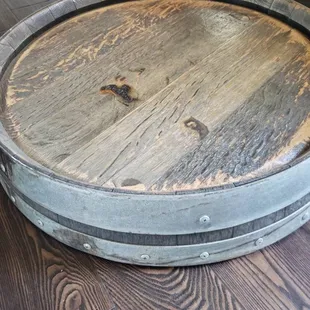 Barrel end lazy susan