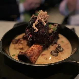 a plate of food on a table