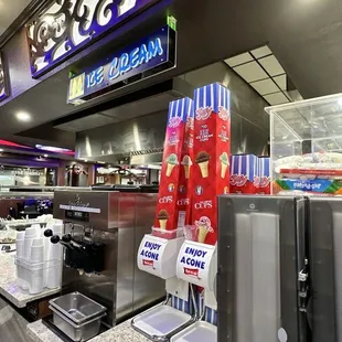 Ice cream station