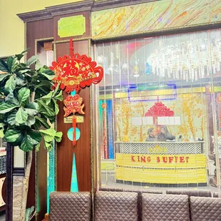 the front of the restaurant