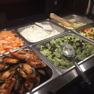 interior, salads