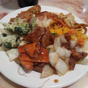 Lunch earlier today. Great food as always!