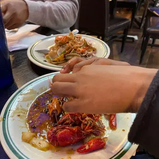Craw fish &amp; Clams