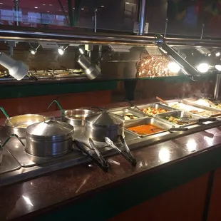 Soup and hot food