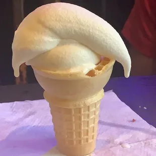 The fruits,is always fresh so experience with your ice cream!!