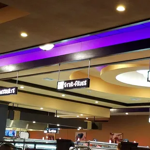 sushi and sashimi, interior