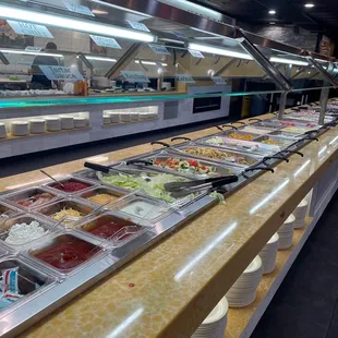 Aisle of food