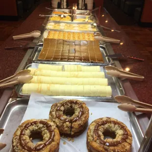 a variety of donuts and pastries
