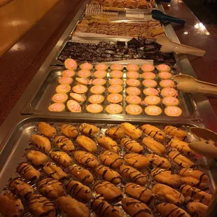 a variety of donuts and pastries