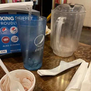 Drinks empty