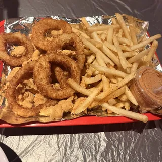 Popcorn Crawfish Platter