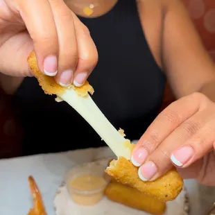 Mozzarella cheese stick