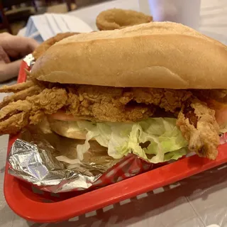 Soft Shell Crab Po Boy