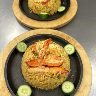 Lobster fried rice