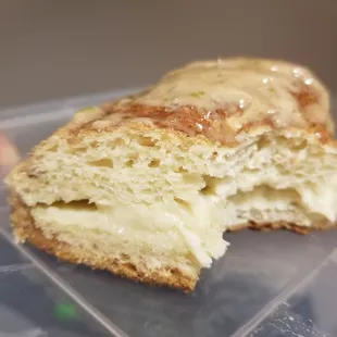Slice of Breads on Oak Bavarian Cream King Cake