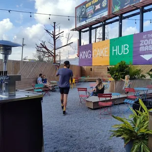 Outside area