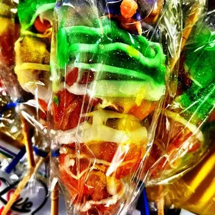 King cake on a stick