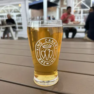 a pint of beer