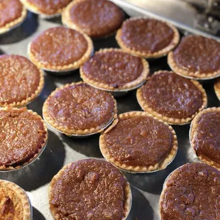 Famous mini sweet potato and coconut pies!