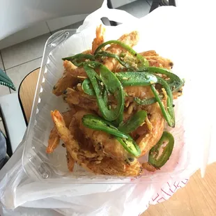 Salt " N " Pepper Shrimp