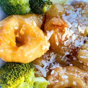 Coconut Shrimp &amp; Broccoli