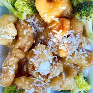Coconut Shrimp &amp; Broccoli