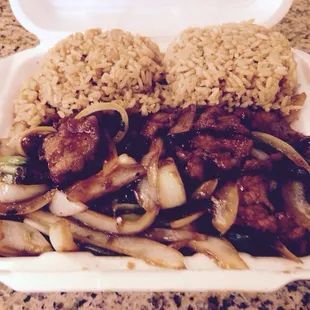 Mongolian beef $6.50