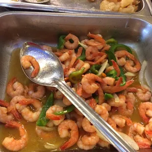 Sautéed shrimp!