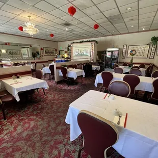 the dining room