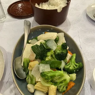 Fresh Vegetables with Tofu