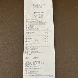 They refunded my money back to my card. I'm glad I got this, shame on you