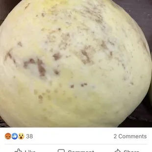 a picture of a melon