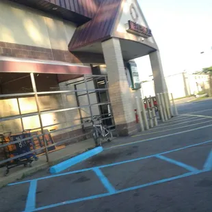 the front of the store